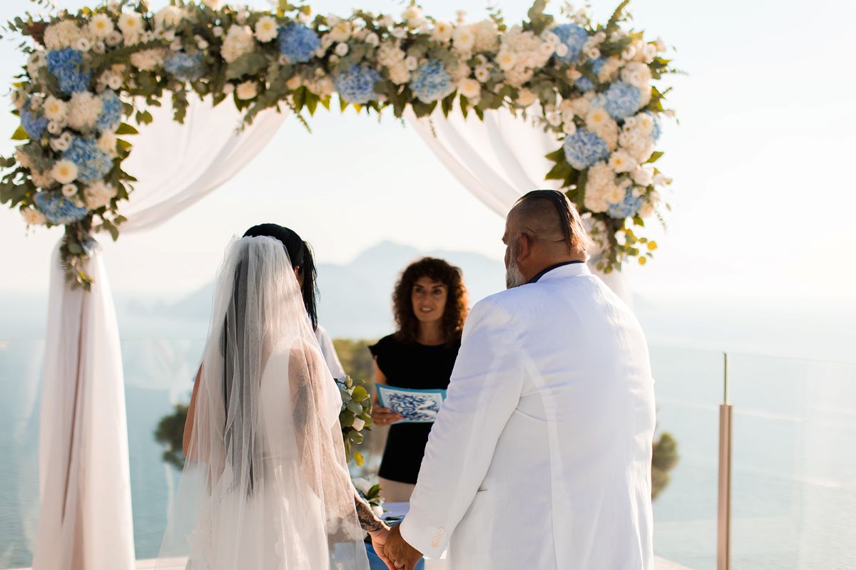 civil wedding , civil marriage in Sorrento