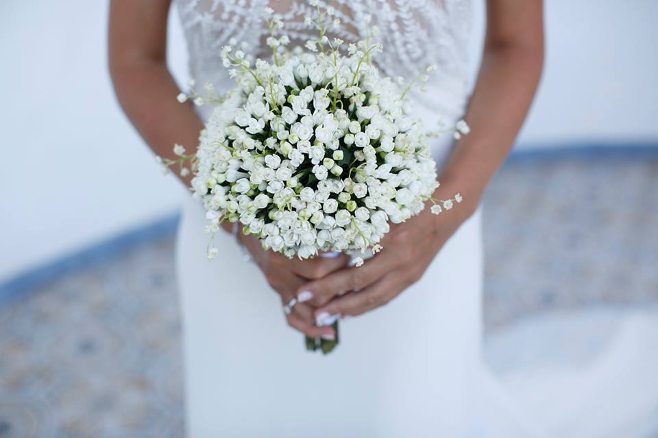 Bouquet sposa bianco
