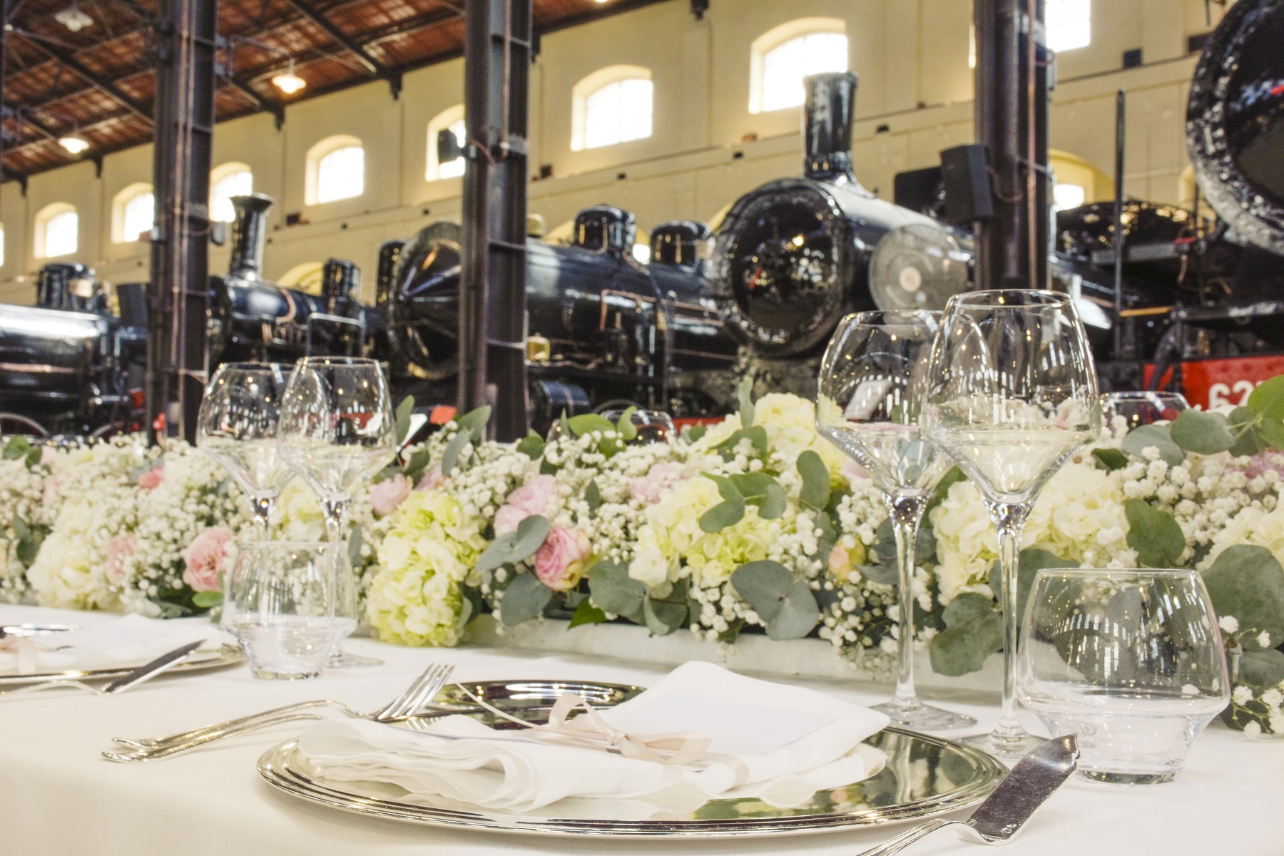 Matrimonio al museo ferroviario