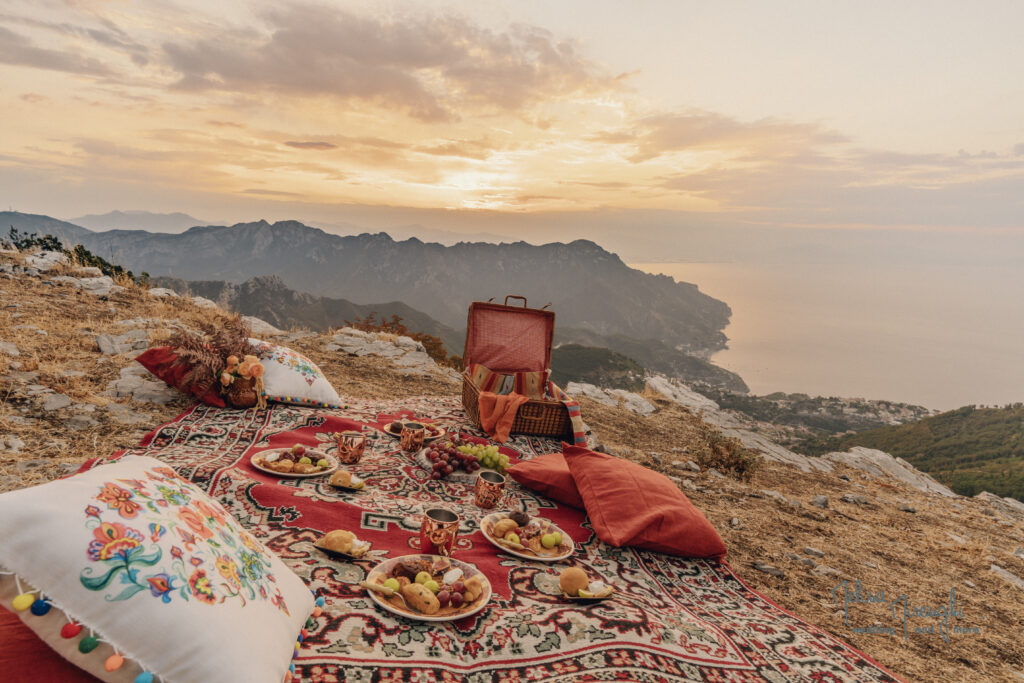 colazione all'alba wedding in amalficoast