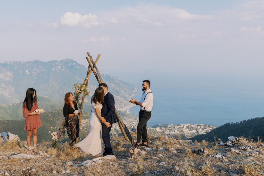 matrimonio simbolico in costiera