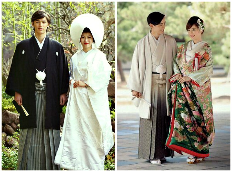 abiti tradizionali matrimonio in Giappone